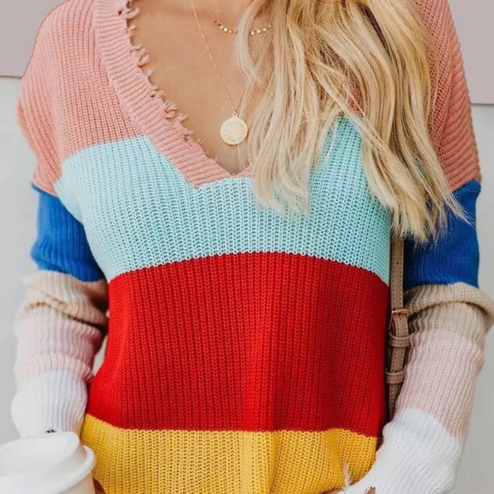 Reading Rainbow Sweater
